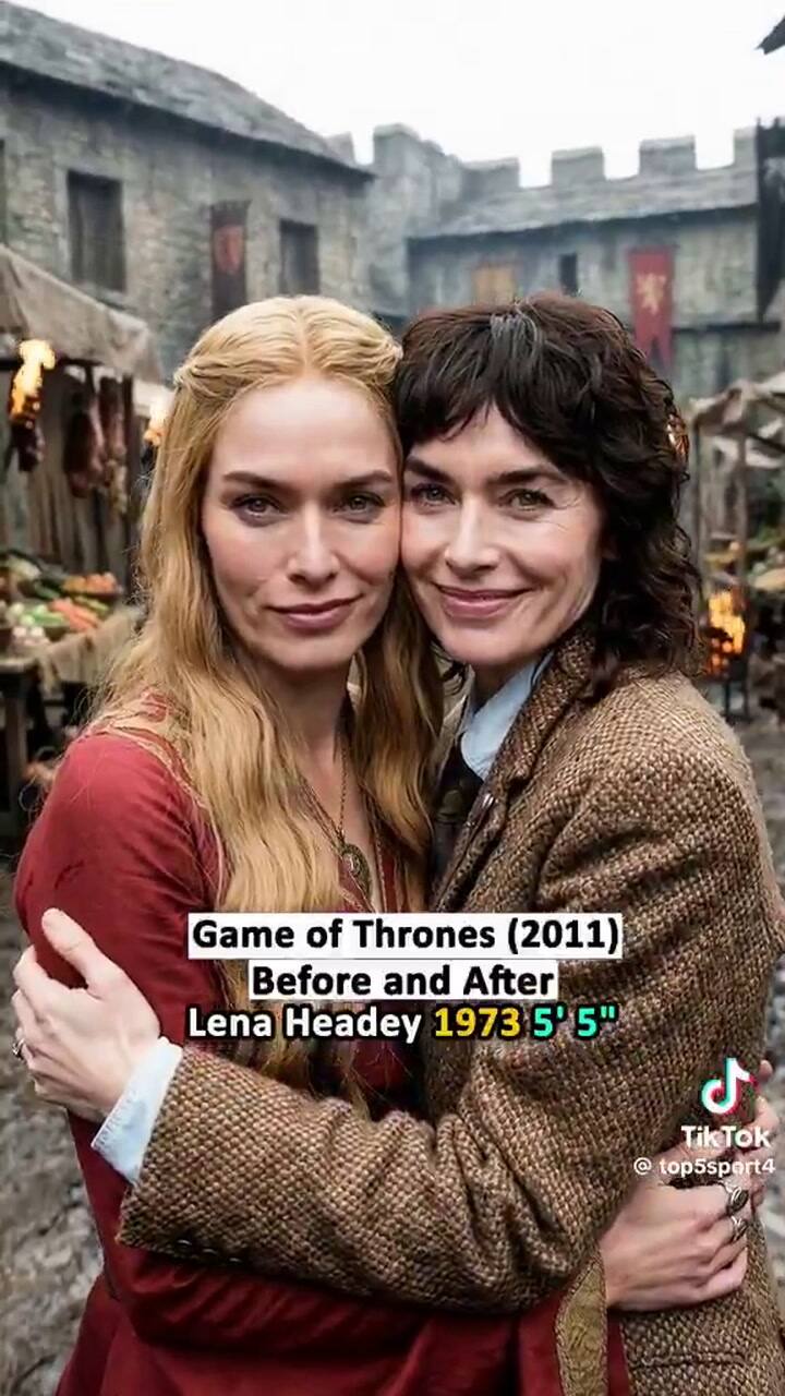 El antes y después de los actores de Games of Thrones