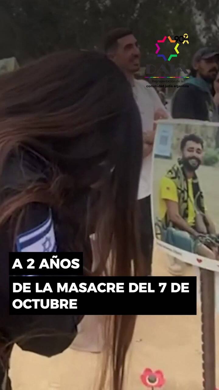 El video de la DAIA a dos años del atentado de Hamas a Israel