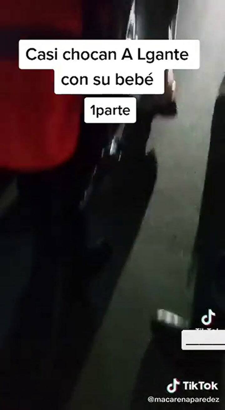 El tenso momento entre L-Gante, Tamara Báez y la conductora de un vehículo