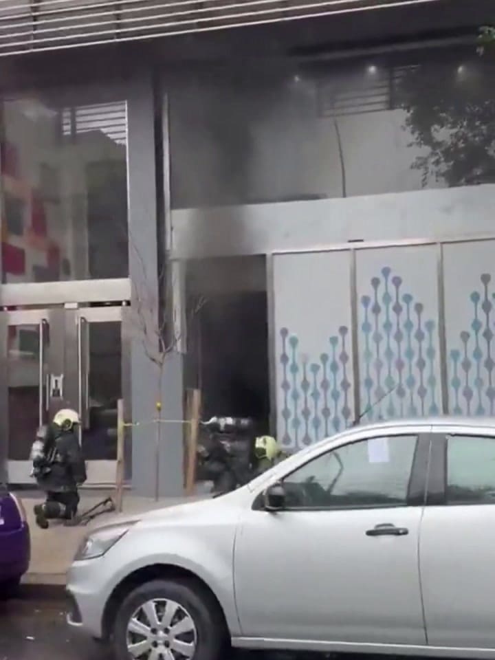 Así se incendiaba Neura en vivo