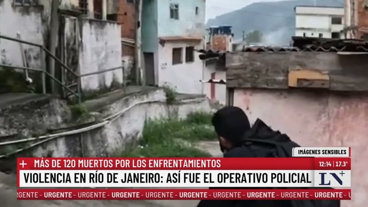 Asi fue el tiroteo en Rio de Janeiro