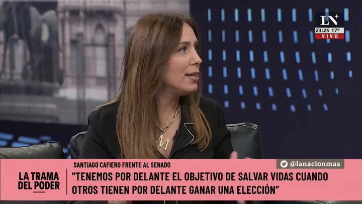 La trama del poder Entrevista MARIA eugenia Vidal parte 1