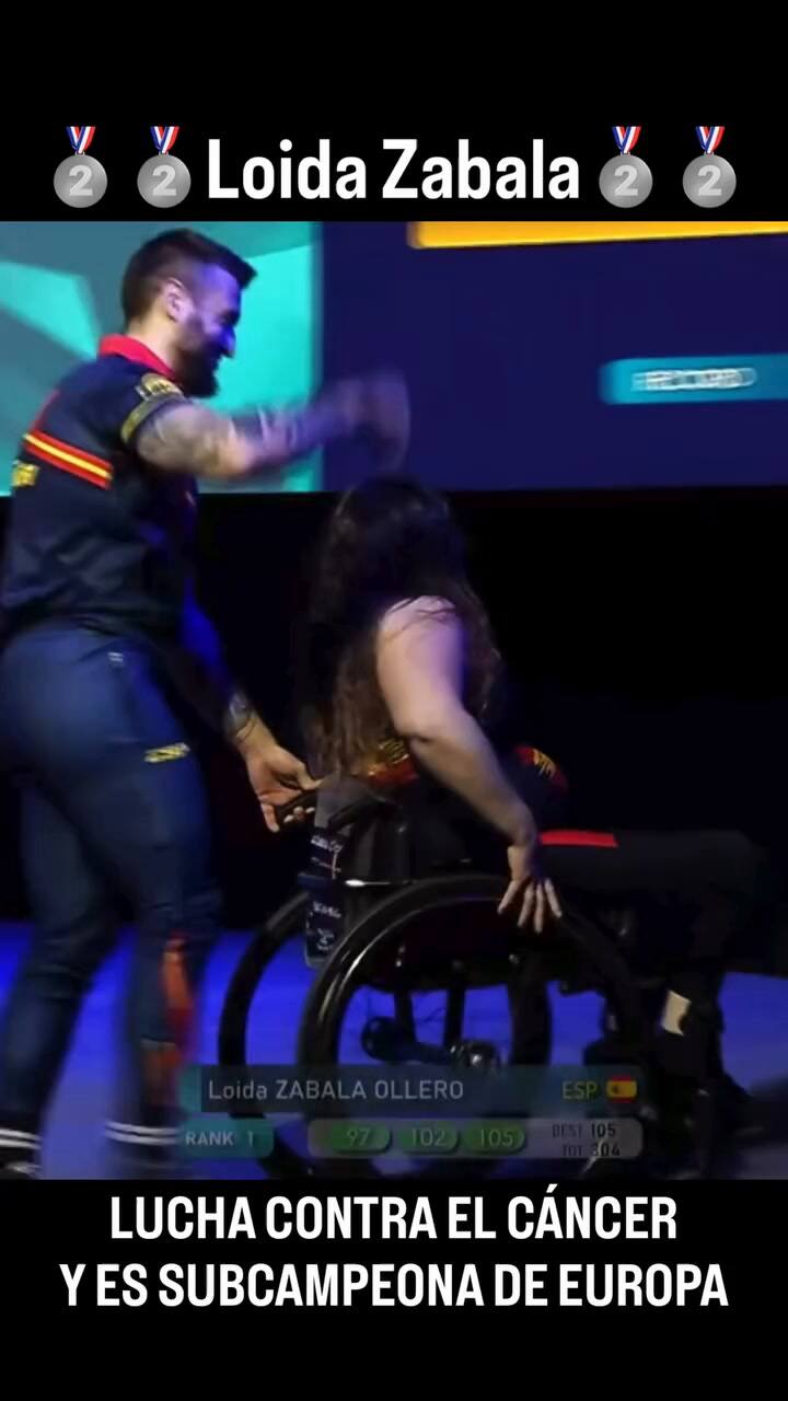 Loida Zabala se coronó subcampeona en Europa en halterofilia paralímpica
