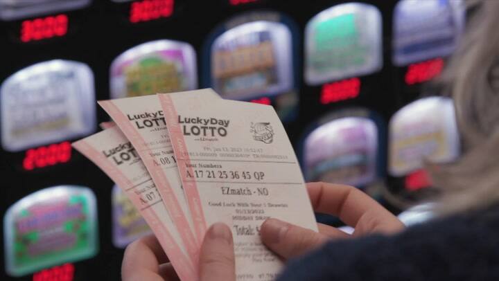 Lucky Day Lotto - Illinois Lottery B-roll Video