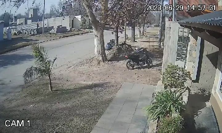 Las últimas imágenes de Joaquín Sperani antes de su desaparición - Gentileza: El Doce