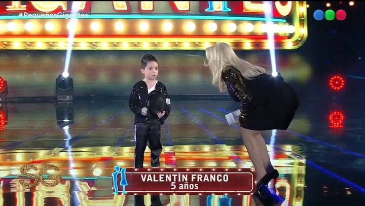 Pequeños Gigantes: el niño que bailó como Michael Jackson - Fuente: Telefe