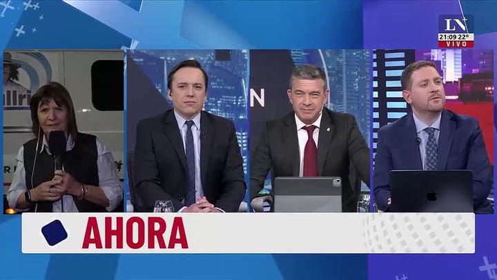 Patricia Bullrich cruzó a Ricardo Alfonsín por llamar a votar a Massa: 'Por más apellido que tenga ninguno lo va a seguir'