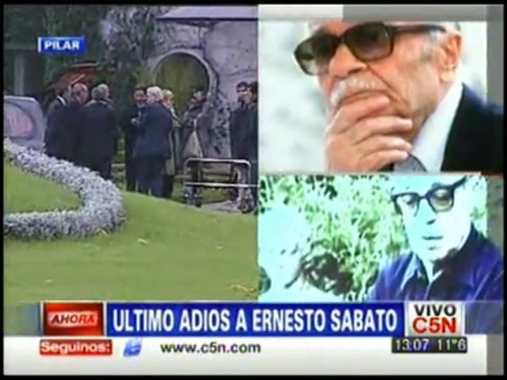 La despedida a Ernesto Sabato