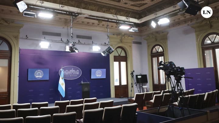 Crónica de una semana sin preguntas en la Casa Rosada