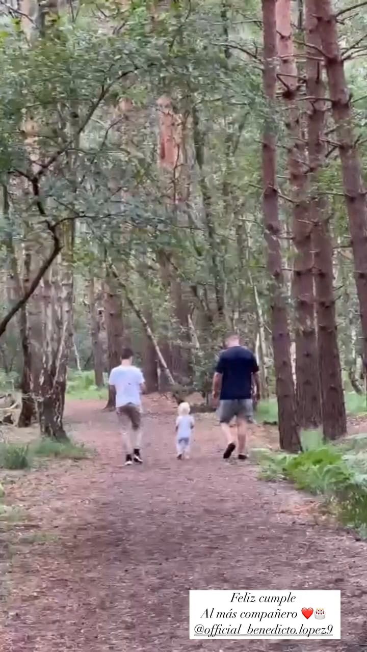 El recuerdo de Maxi López con Benedicto por su cumpleaños número 13