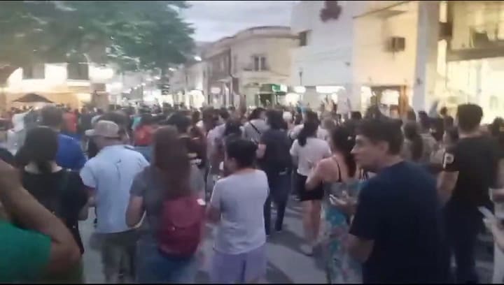 Protesta de los empleados públicos