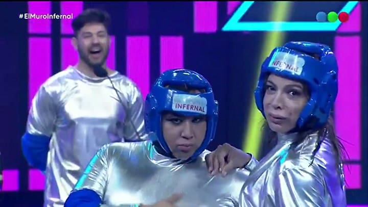 El Muro Infernal: el beboteo de Lizy y Floppy - Fuente: Telefe