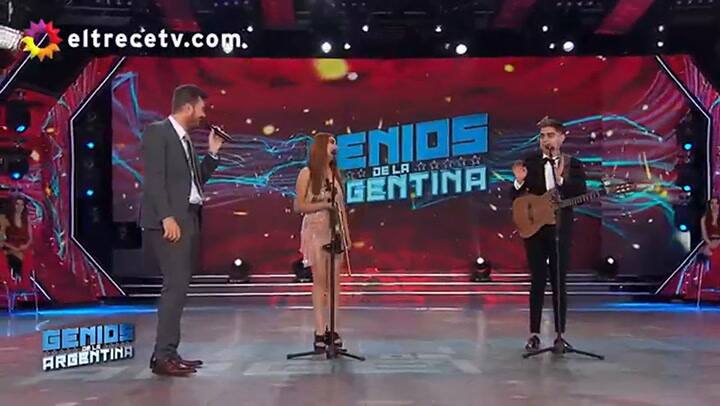 El gran talento del Dúo Aruma - Fuente: El Trece