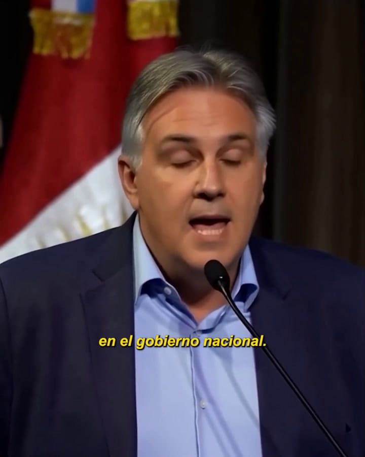 El video que posteó De Loredo sobre Llaryora hecho con IA