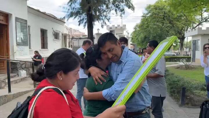 La liberación de Santos Clemente Vera