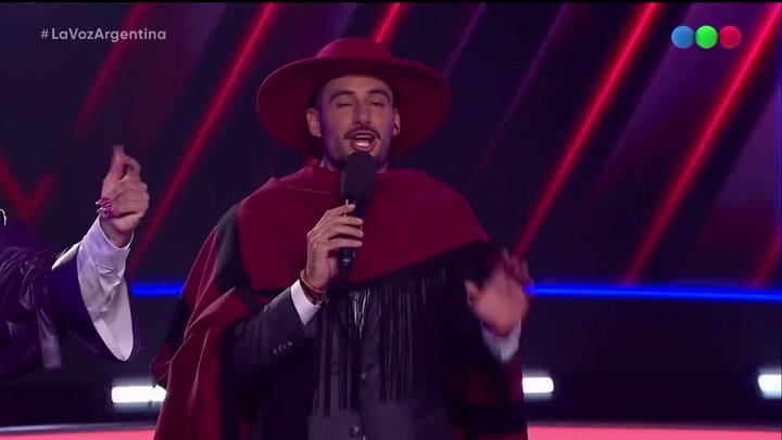 El paso de chacarera de Nico Occhiato en La Voz que se hizo viral
