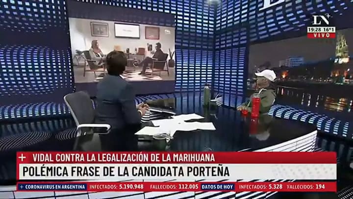 L-Gante se refirió a los dichos de Vidal sobre la marihuana: “El problema es el tráfico”