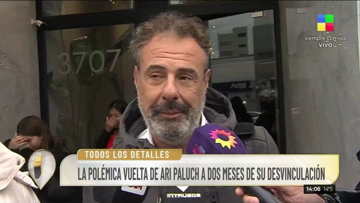 Ari Paluch, tras su desvinculación de la Rock & Pop: “Me parece un poquito exagerado lo que sucedió”