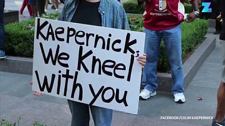 Nike celebra 30 años de 'Just Do It' con el 1er jugador que se arrodilló - Fuente: ZoomInTV