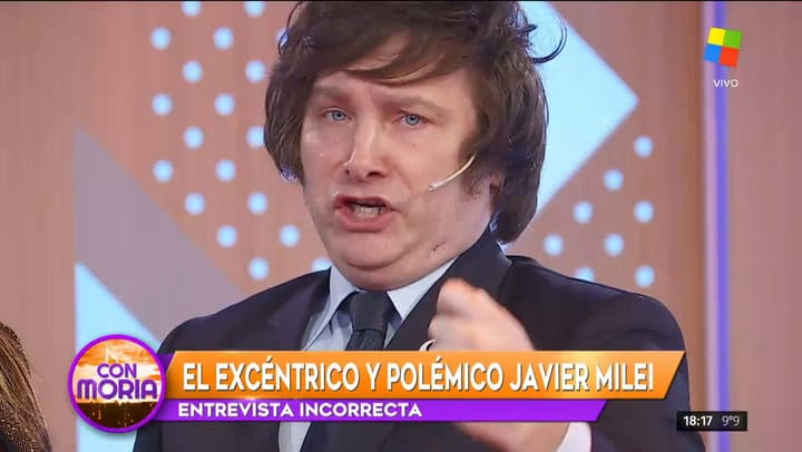 El Economista Javier Milei En Incorrectas