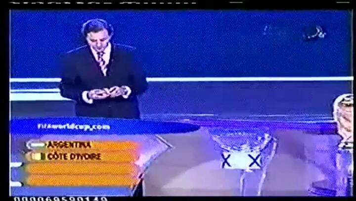 Pelé y un deseo contra la Argentina en el sorteo de Alemania 2006