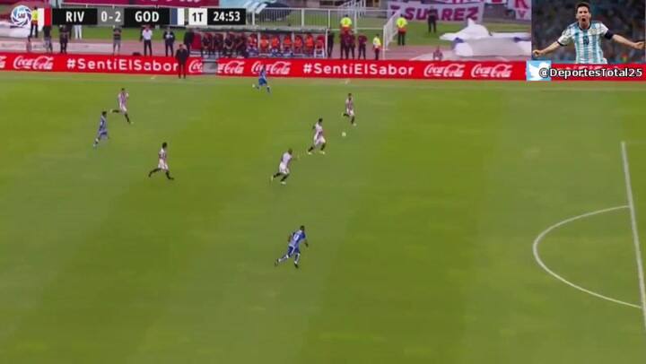 Los errores del árbitro Jorge Baliño en el partido River-Godoy Cruz