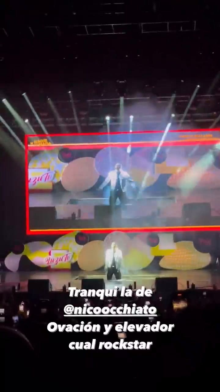 La espectacular entrada de Nico Occhiato al Gran Rex