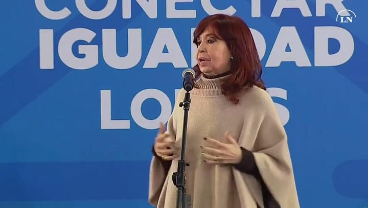 Cristina Kirchner utilizó al rapero L-gante de ejemplo
