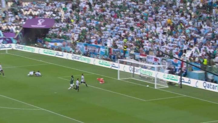 Gol de Arabia contra Argentina