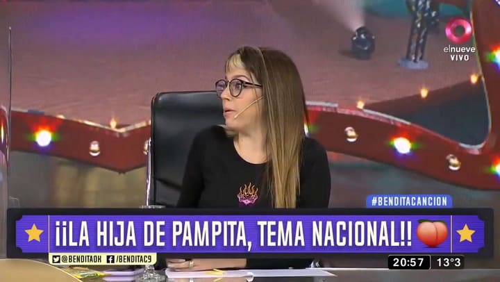 Edith Hermida lanzó un filoso comentario sobre el reality de la vida de Pampita - Fuente: elnueve