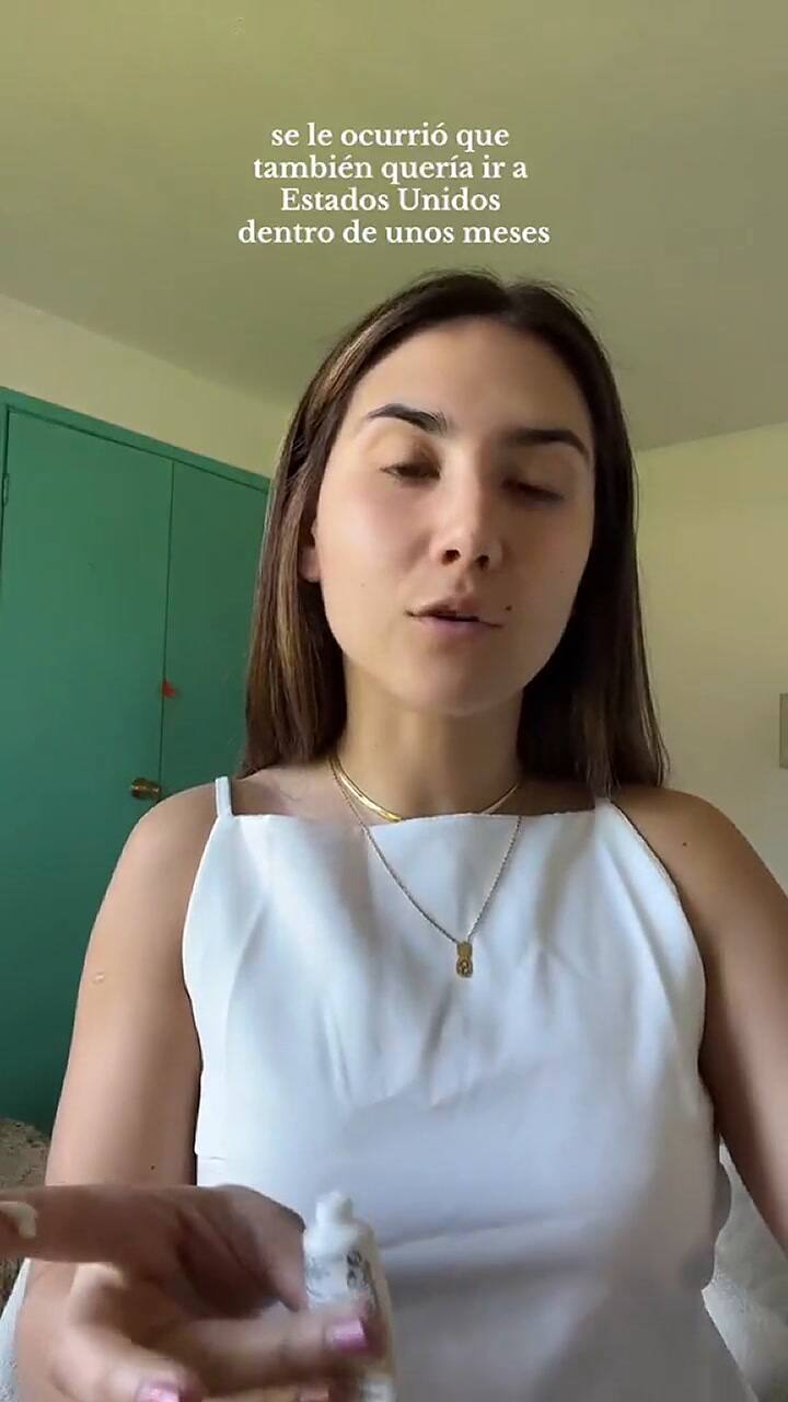 La joven narró su crisis tras ser detenida en el aeropuerto de Los Ángeles