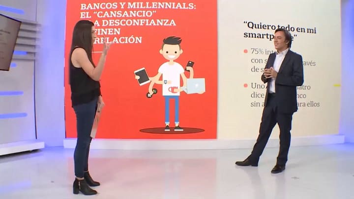 Los millennials y los bancos