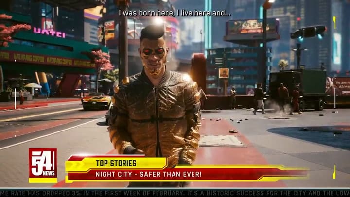 El corto que presenta la versión de Cyberpunk 2077 para PlayStation 5 y Xbox Series X