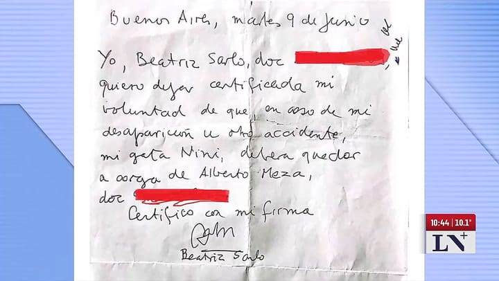 Sucesion Sarlo