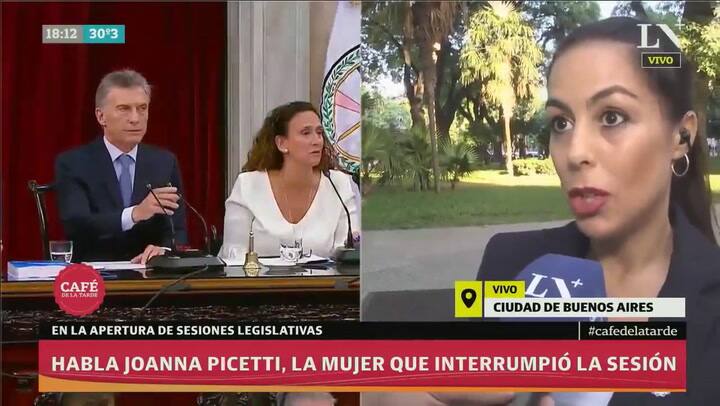 Entrevista a Joanna Picetti en LN+