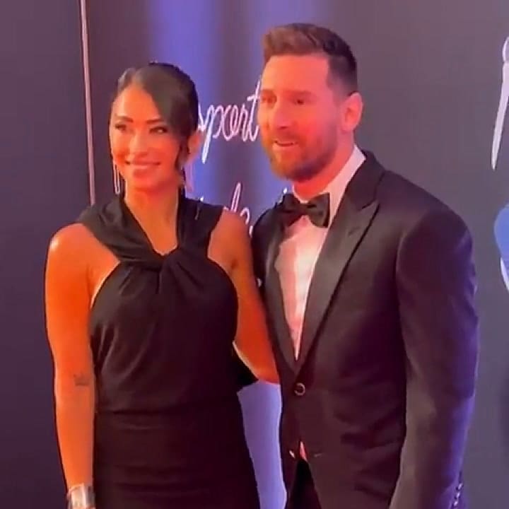 El look de Anto Roccuzzo en la entrega de los premios Laureus