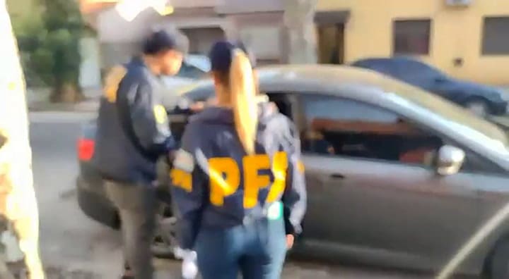 La detención del sospechoso