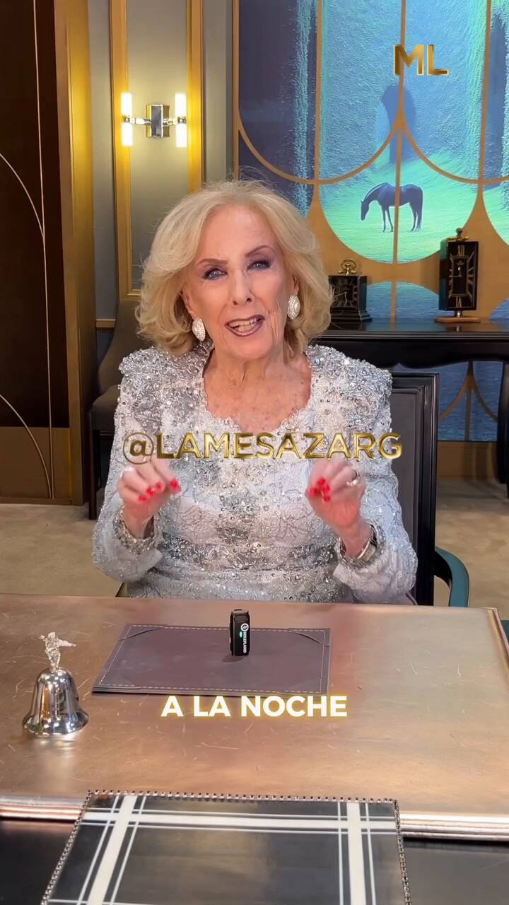 Mirtha Legrand por el Día de la Patria