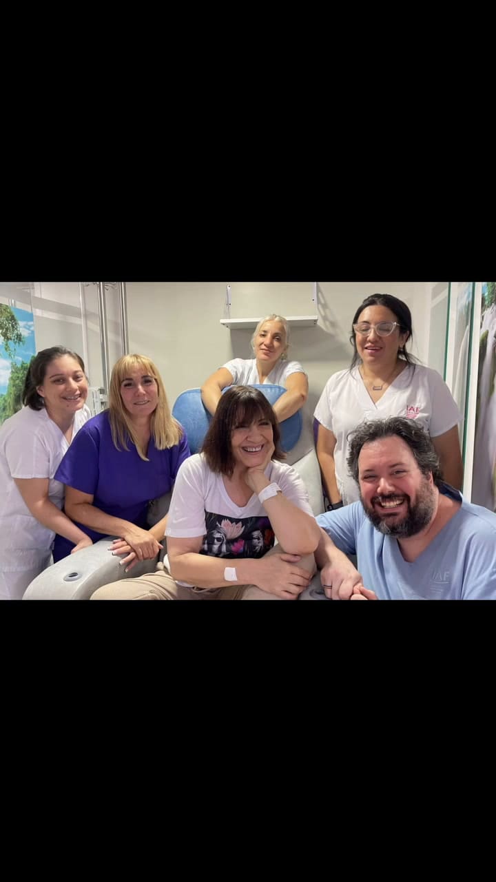 El mensaje de La Negra Vernaci que anunció el fin de las quimioterapias