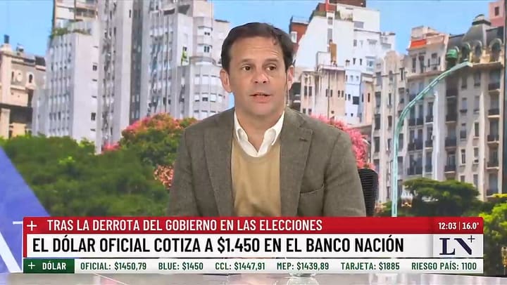 El economista Fausto Spotorno en LN+