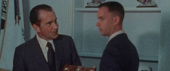Forrest Gump (1994) - La escena de Watergate