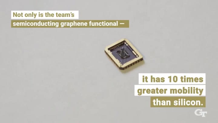 Georgia Tech Researchers Create First Functional Graphene Semiconductor