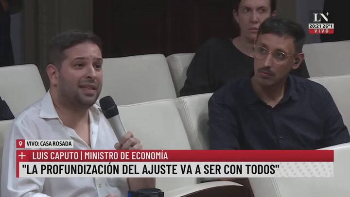 Luis Caputo La Dolarización Se Hará Cuando Estén Las Condiciones