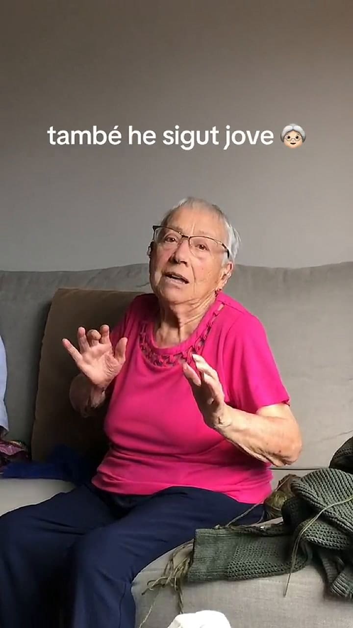 Una abuela se volvió viral por querer 'conquistar' al novio de su nieta