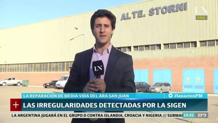 Las irregularidades en la reparación del ARA San Juan