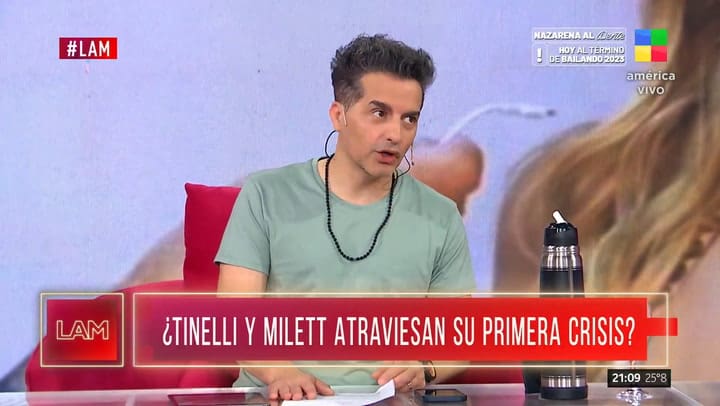 Se terminó el amor entre Marcelo Tinelli y Milett Figueroa