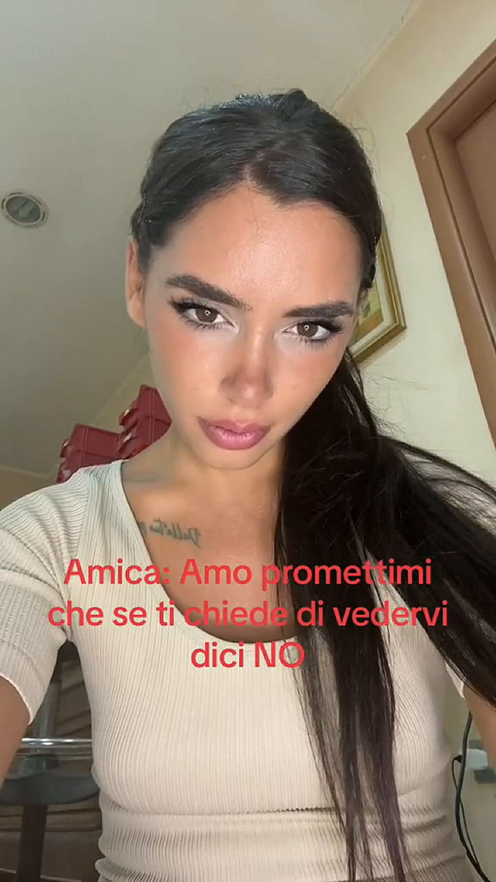 La modelo realizó un descargo al respecto en TikTok