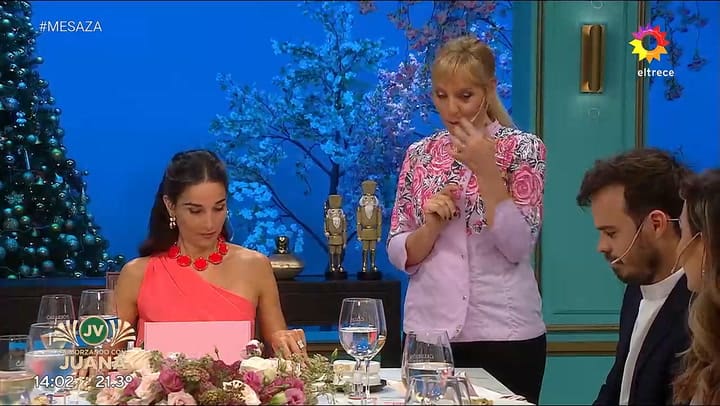 El coemntario de Benjamin Rojas sobre el menu