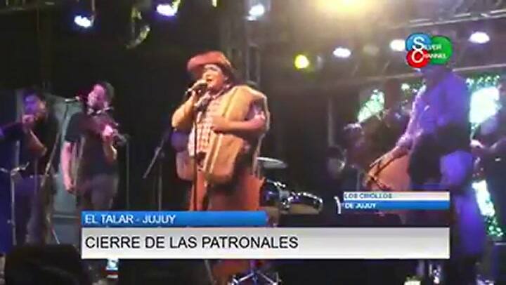 Jujuy: se les cayeron las luces del escenario en pleno recital. Fuente: Facebook