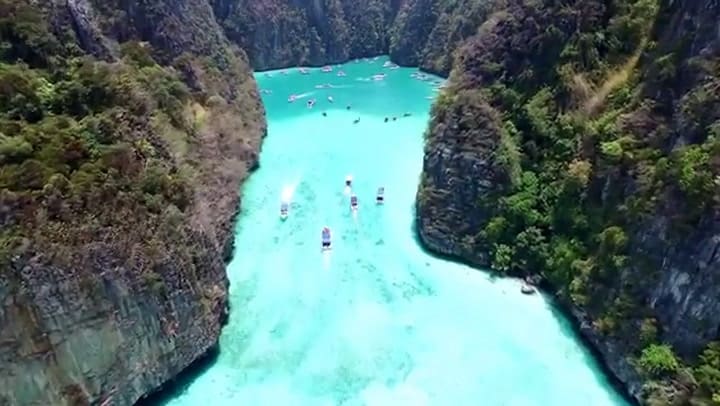 Ko Phi Phi desde un drone